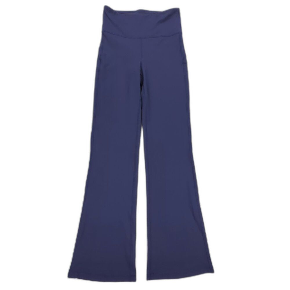 Women's Blue Boot Cut Flare Pants
